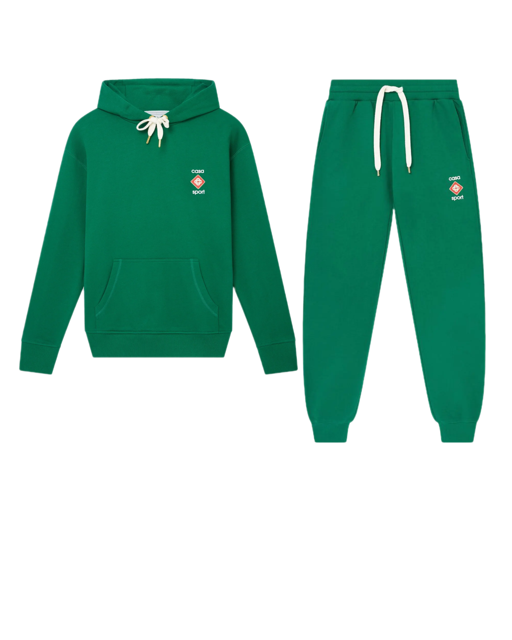 SET - Casablanca Casa Sport Hoodie and Sweatpants (Green)