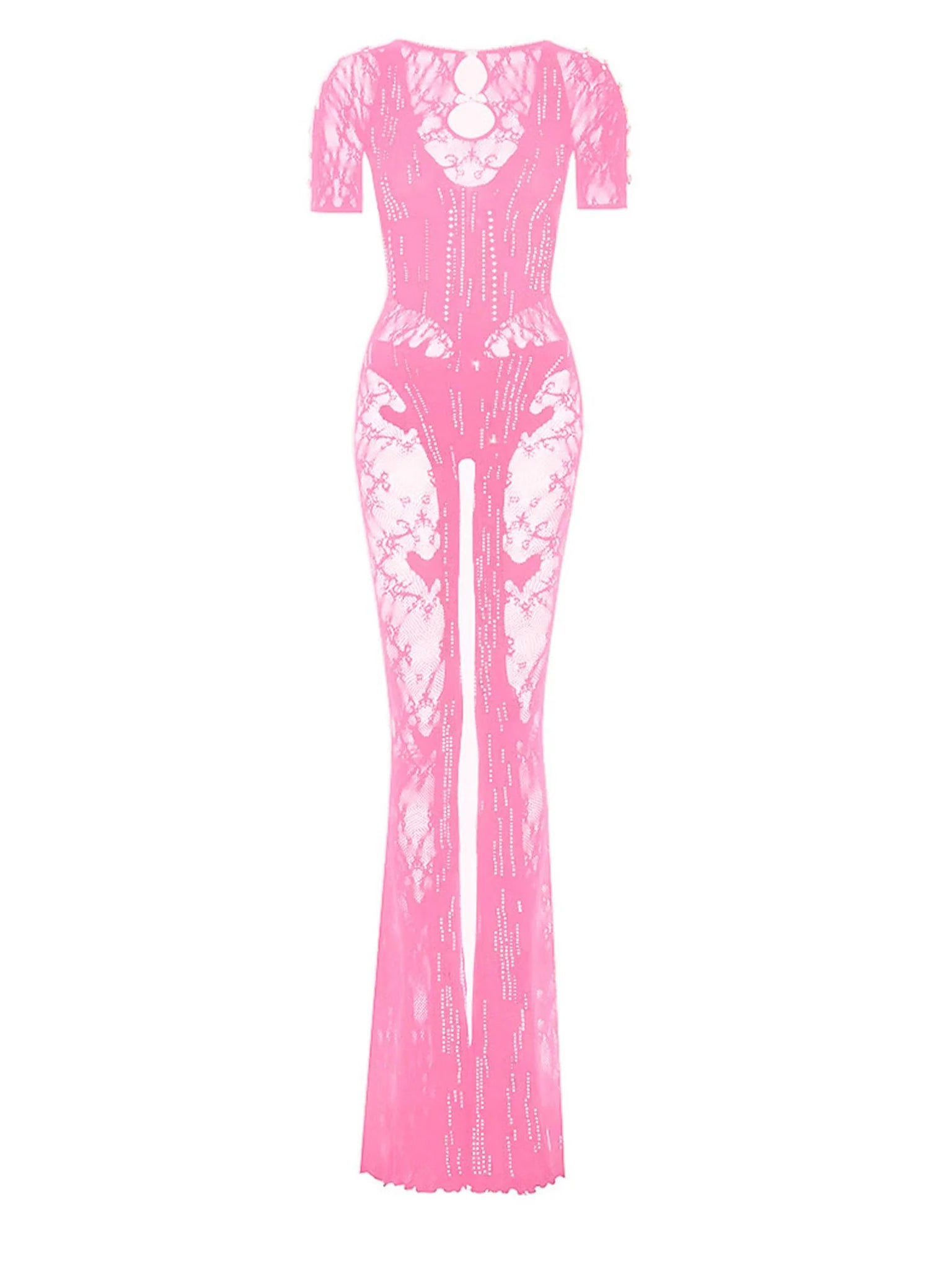 Poster Girl Jumpsuit (Candy Pink)