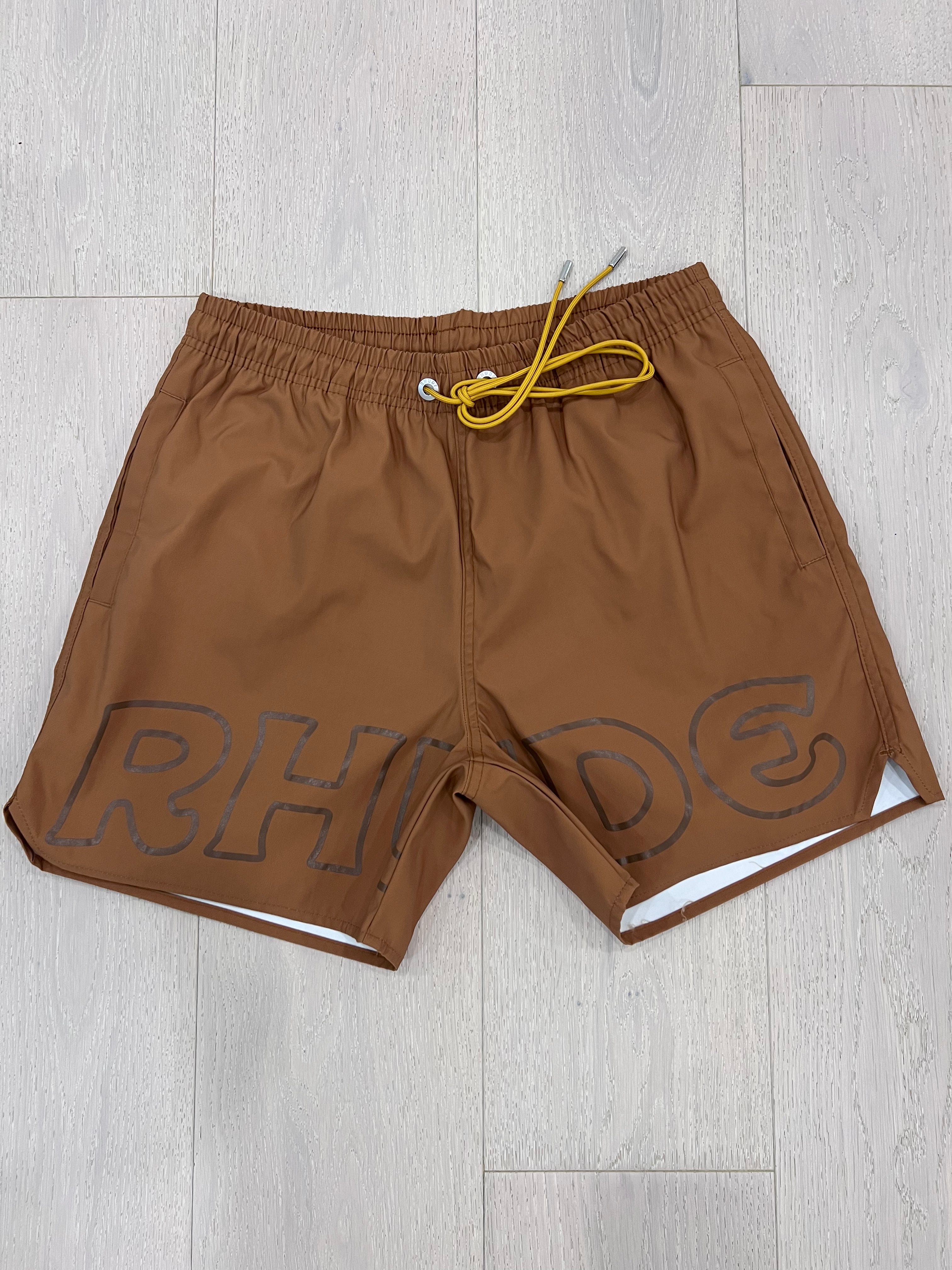 Rhude Swim Shorts (Brown)