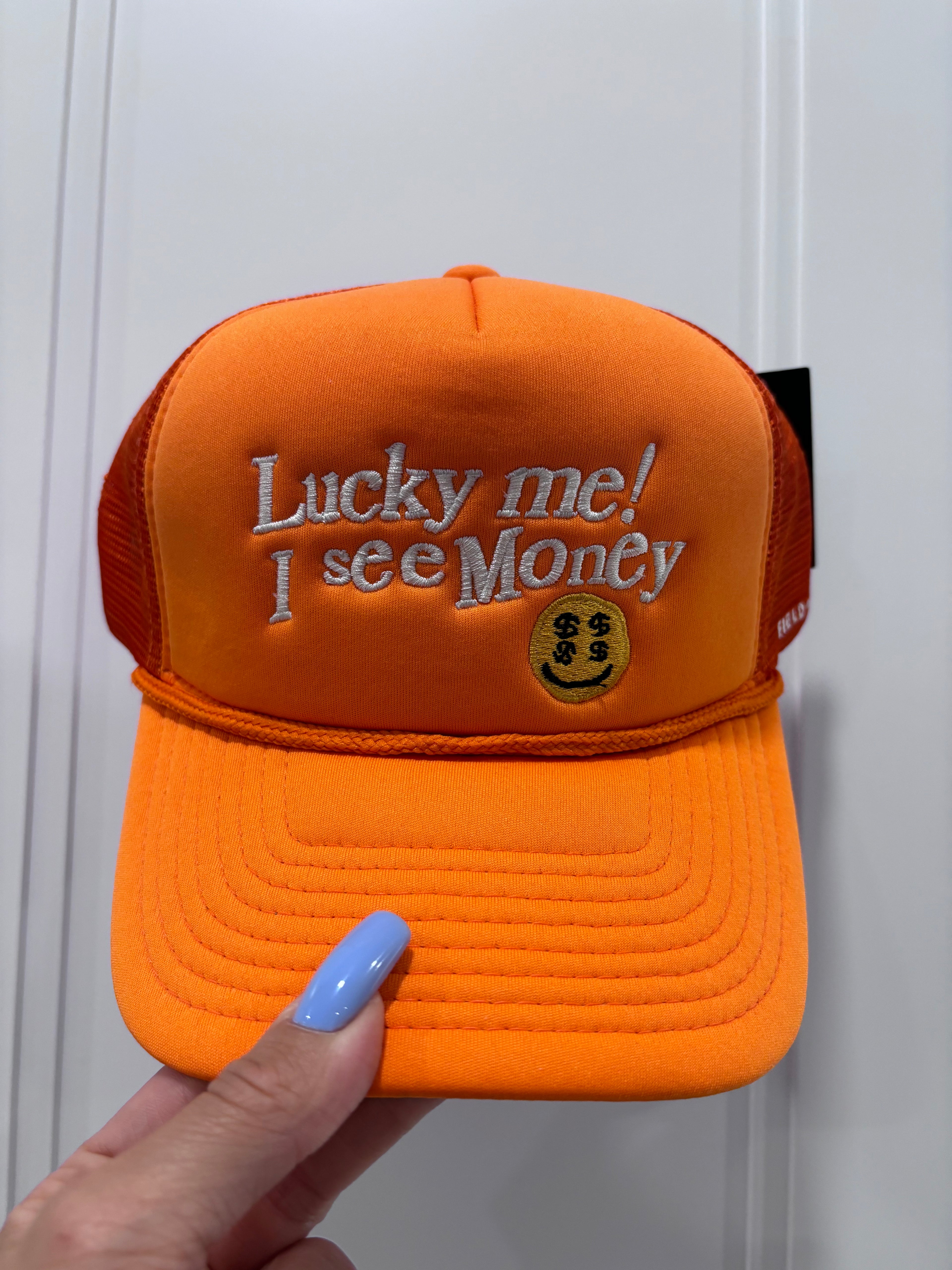 Lucky Me! Hat (Orange)