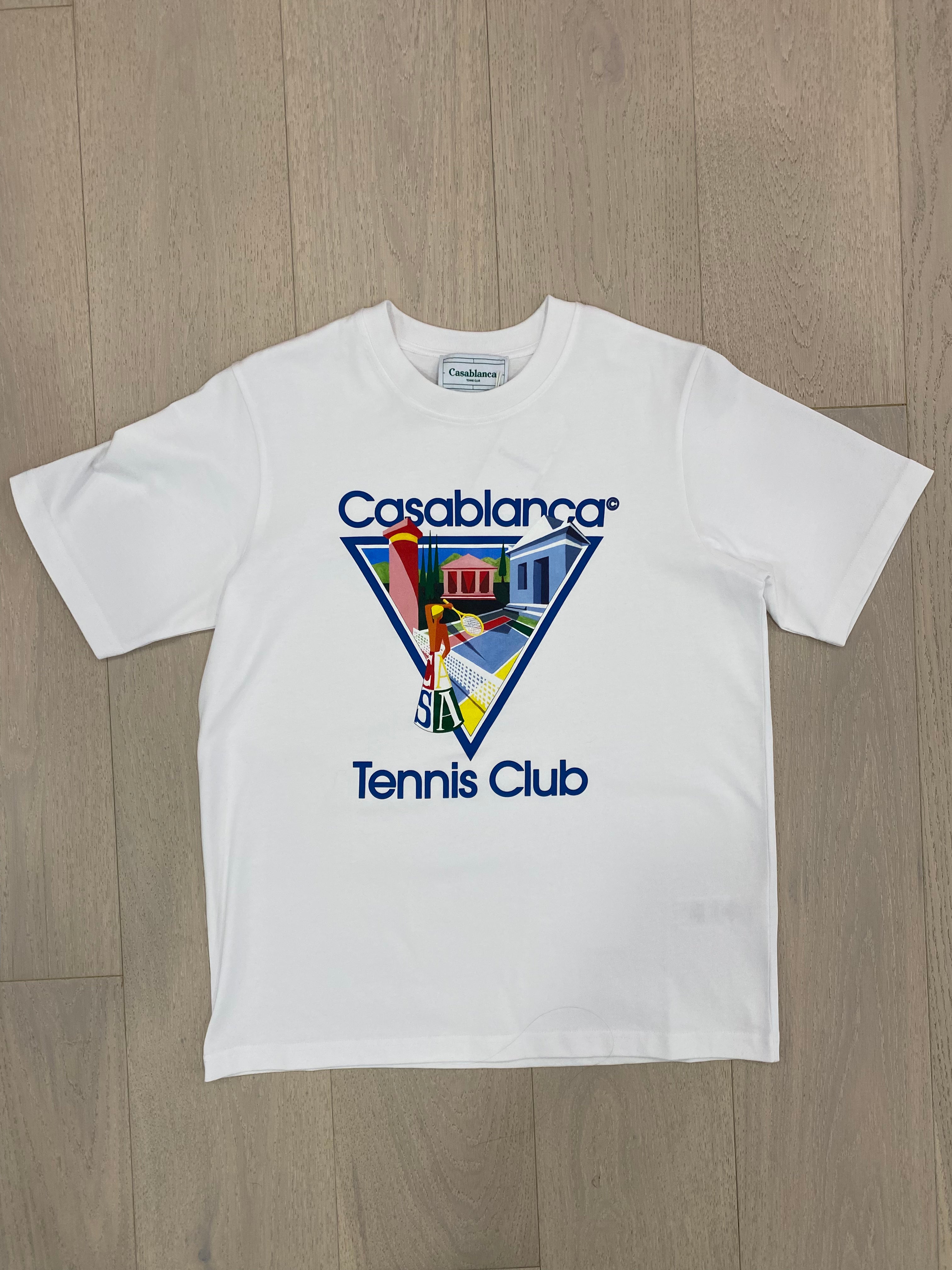 Casablanca Tennis Club Tshirt (White)