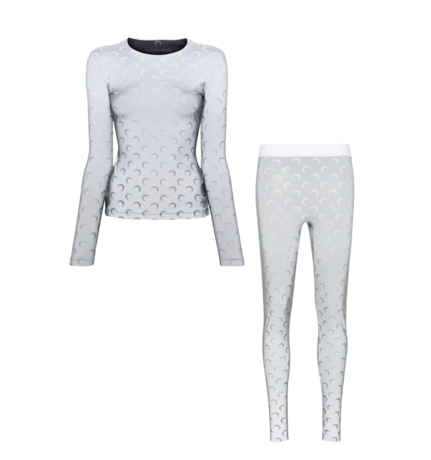 SET - Marine Serre Reflective Leggings and Top