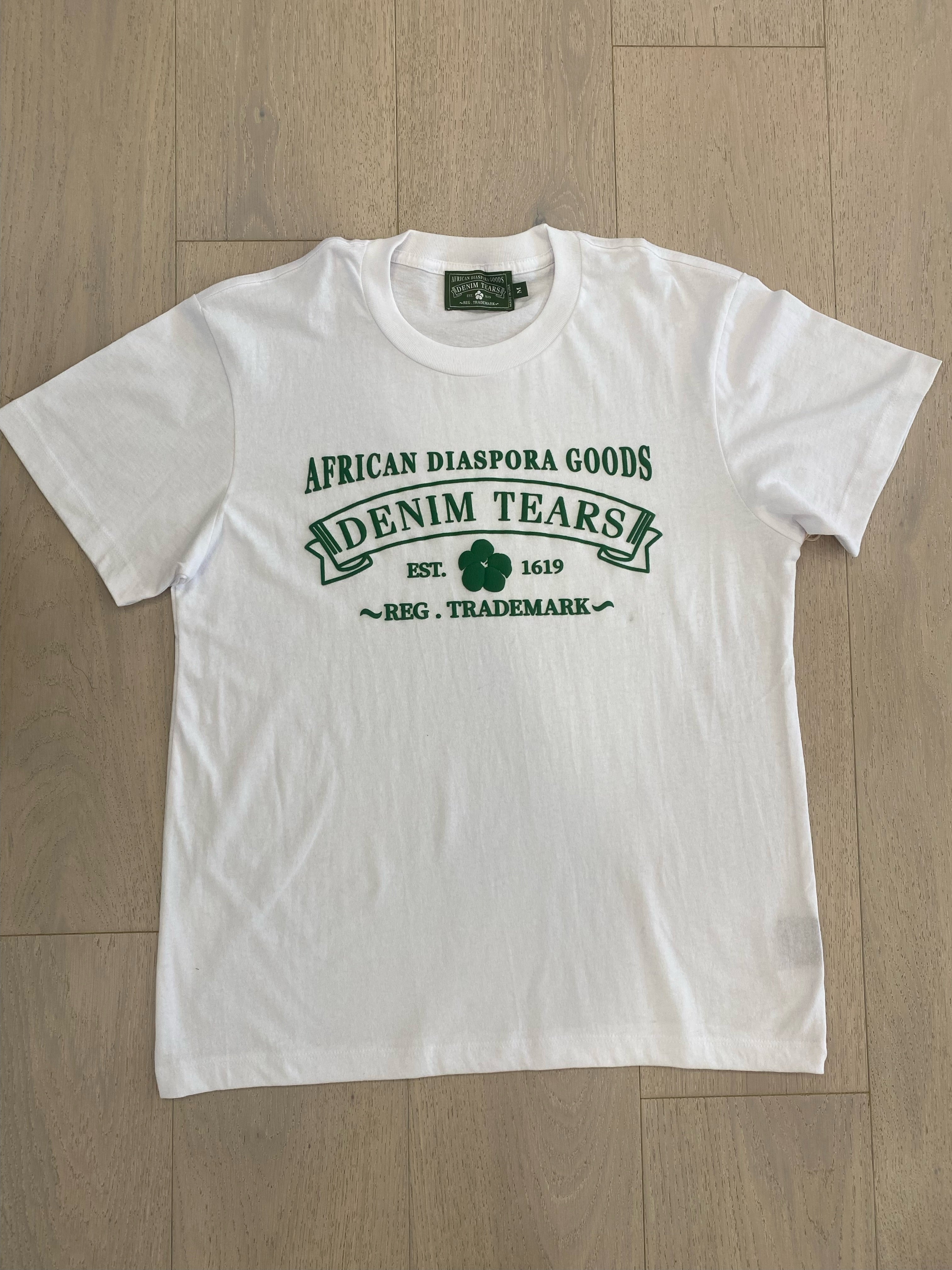 Denim Tears ADG T-Shirt (White/Green)