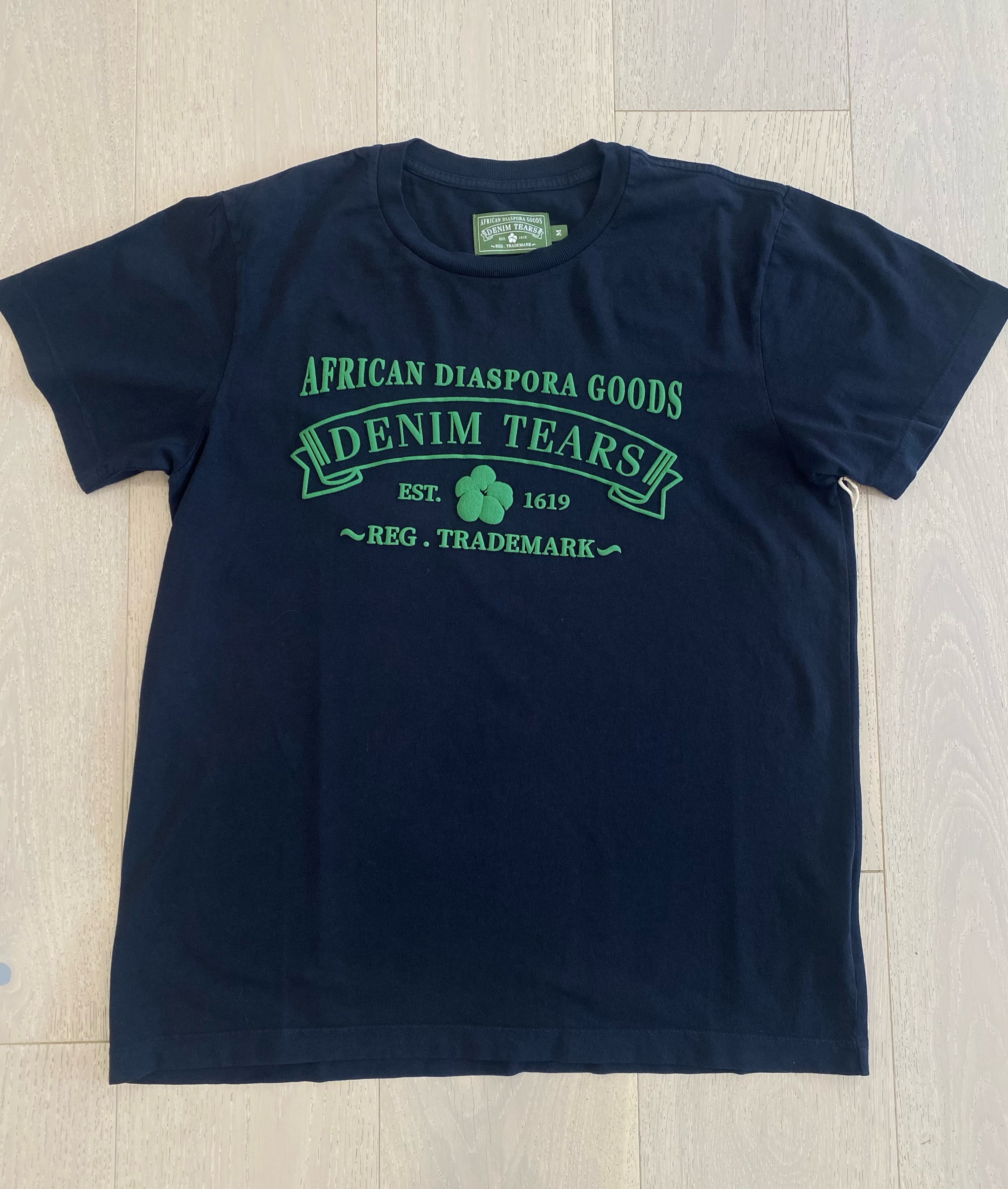 Denim Tears ADG T-Shirt (Navy/Green)