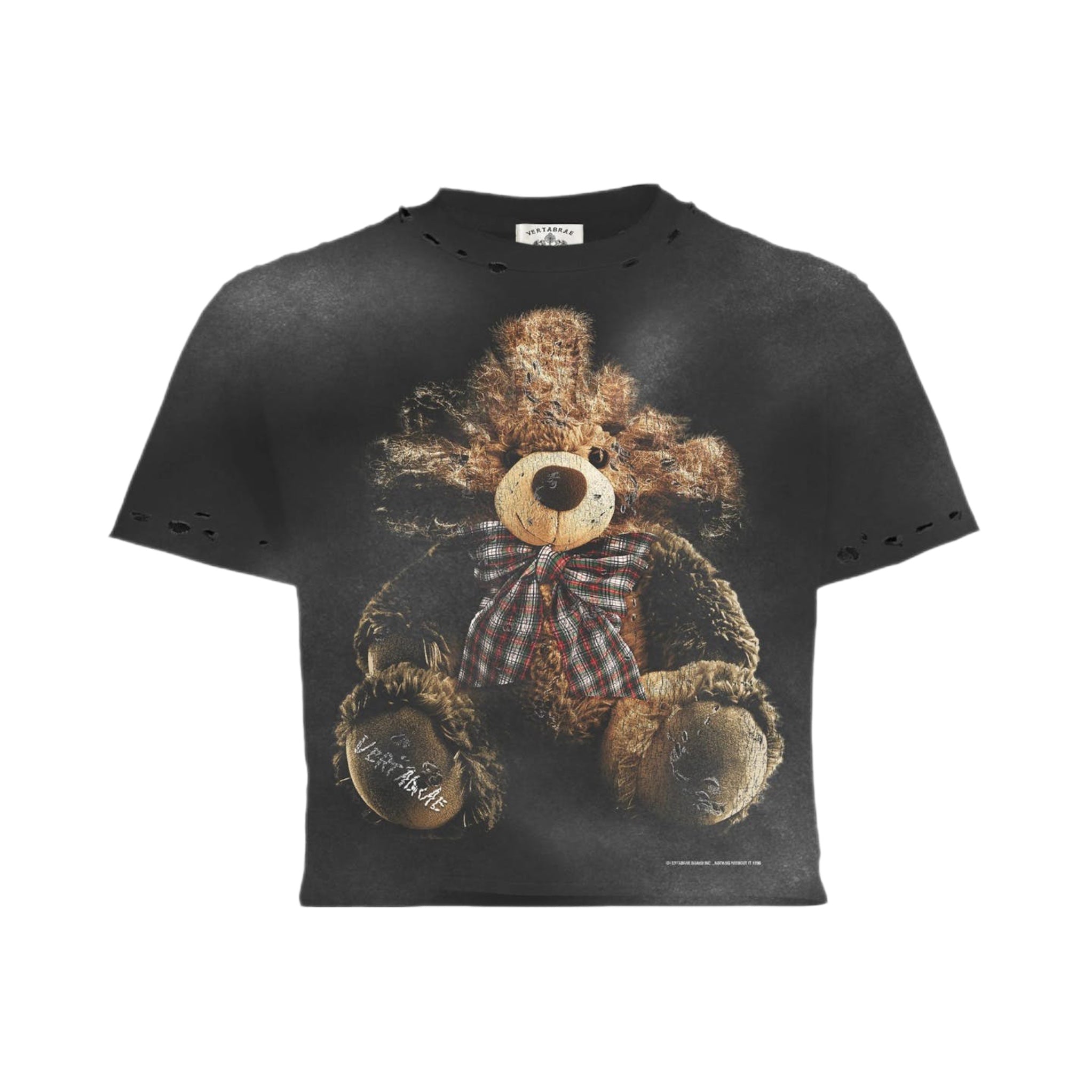 Vertabrae Bear T-Shirt (Black)