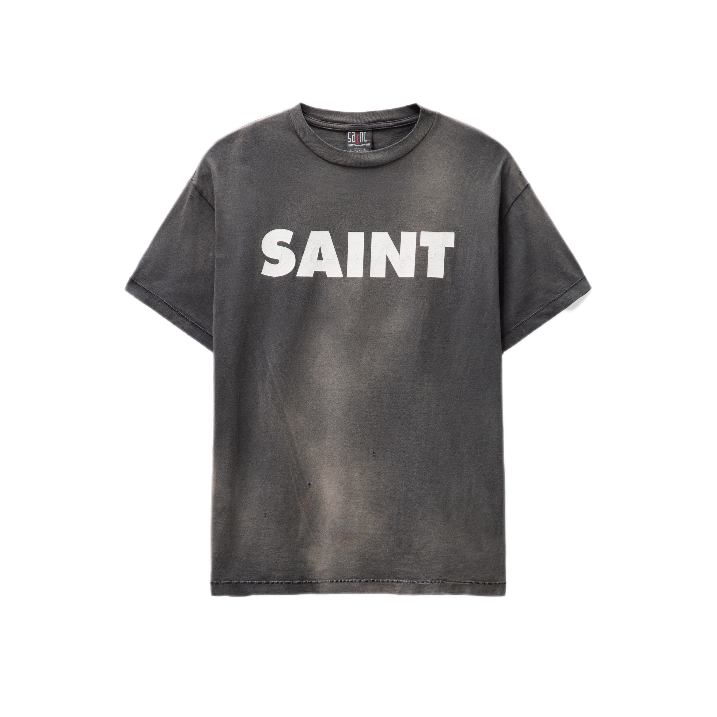 Saint "SNT STN" T-Shirt (Black)