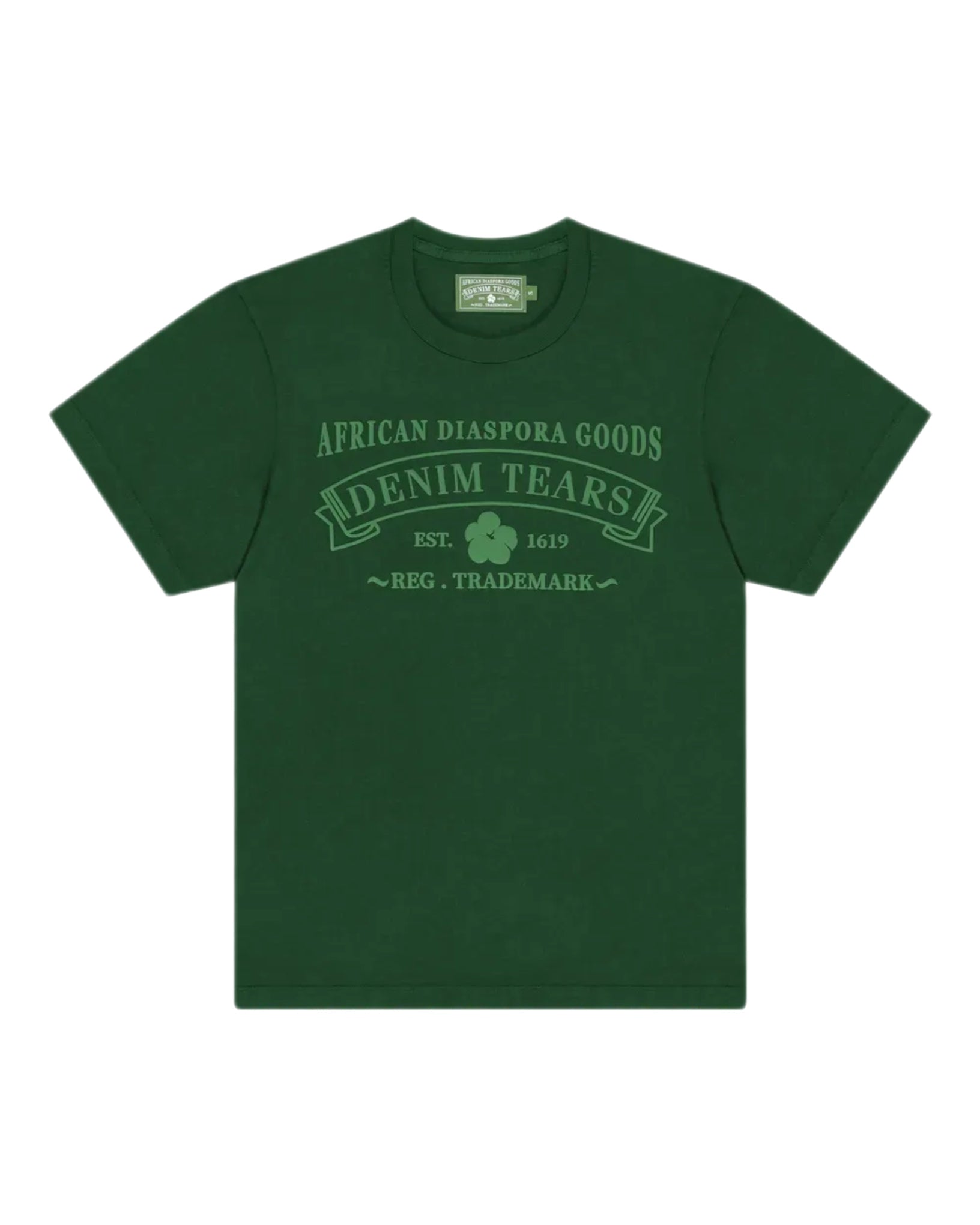 Denim Tears ADG T-Shirt (Green on Green)