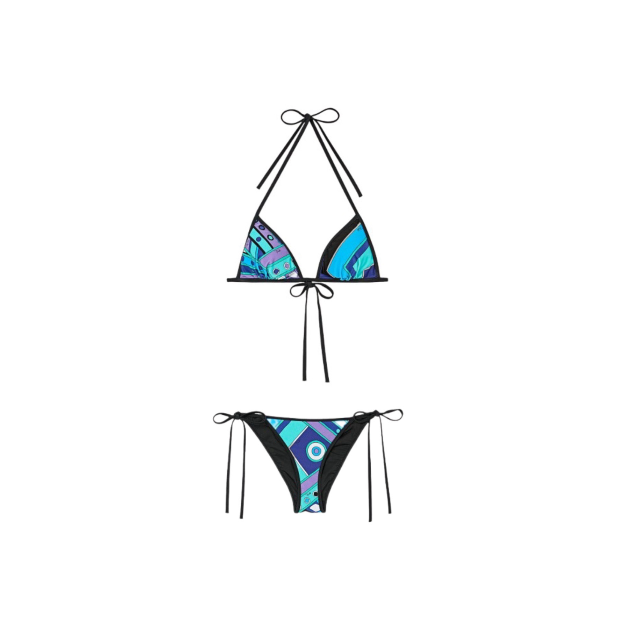 PUCCI BIKINI (BLUE/BLACK)