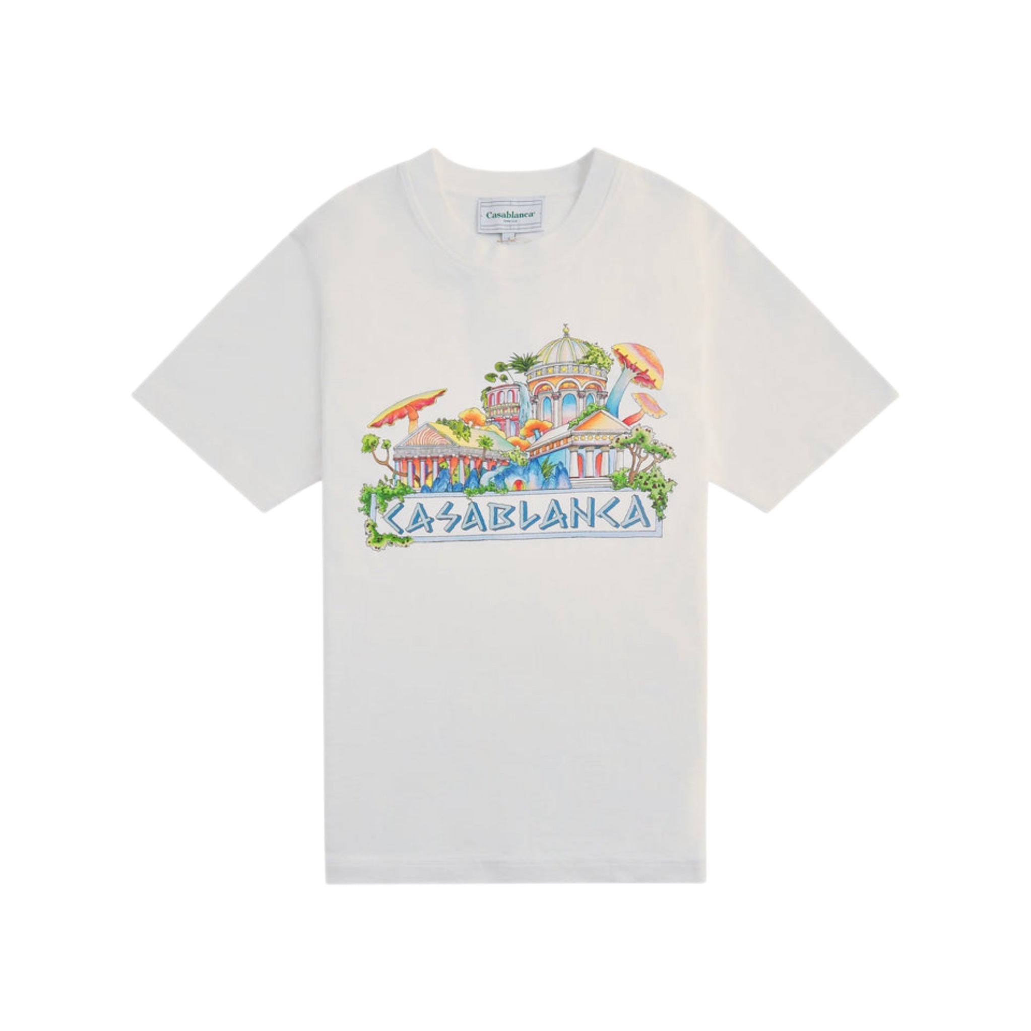 Casablanca Mushroom Villa T-Shirt (White)