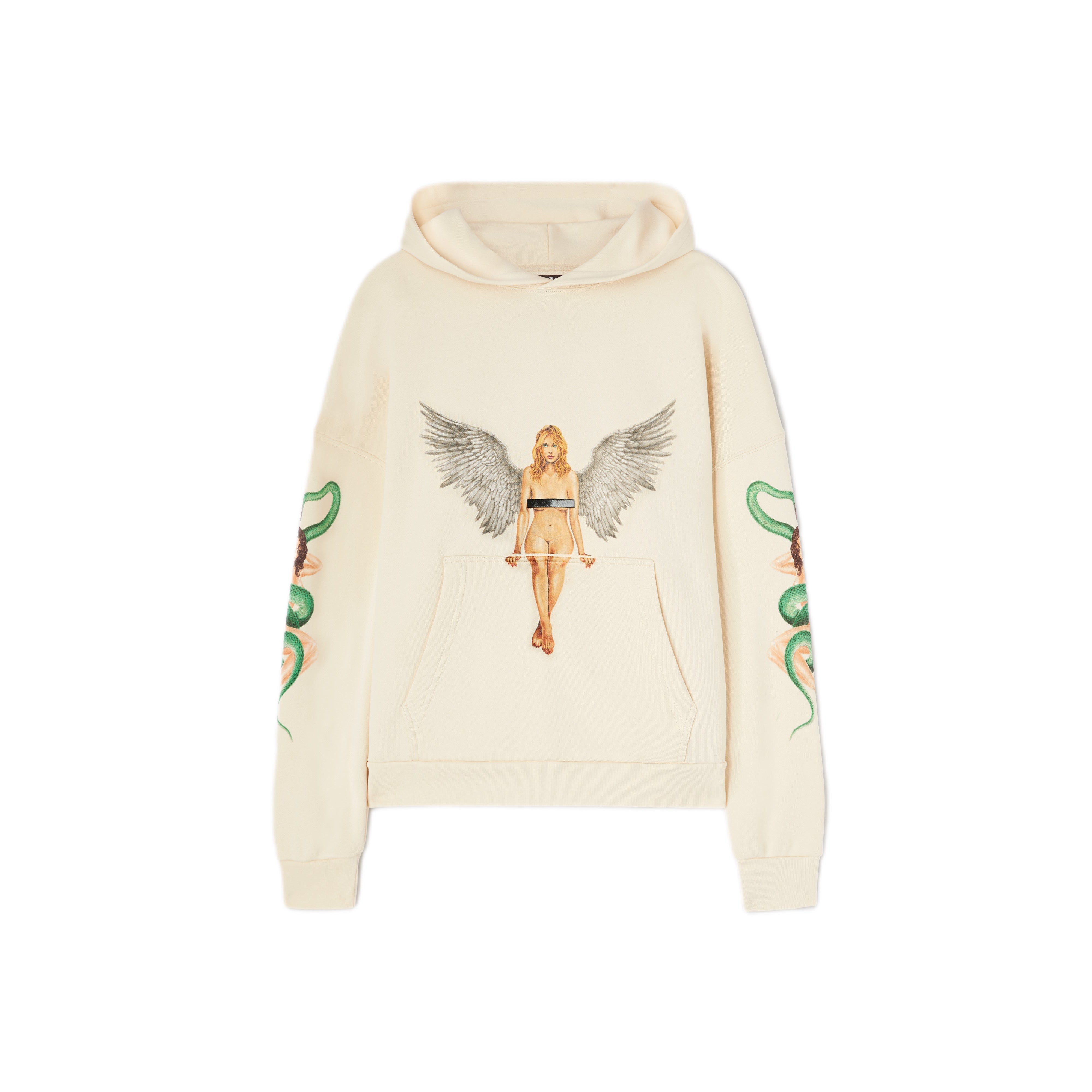 Palm Angels Hoodie (Cream)