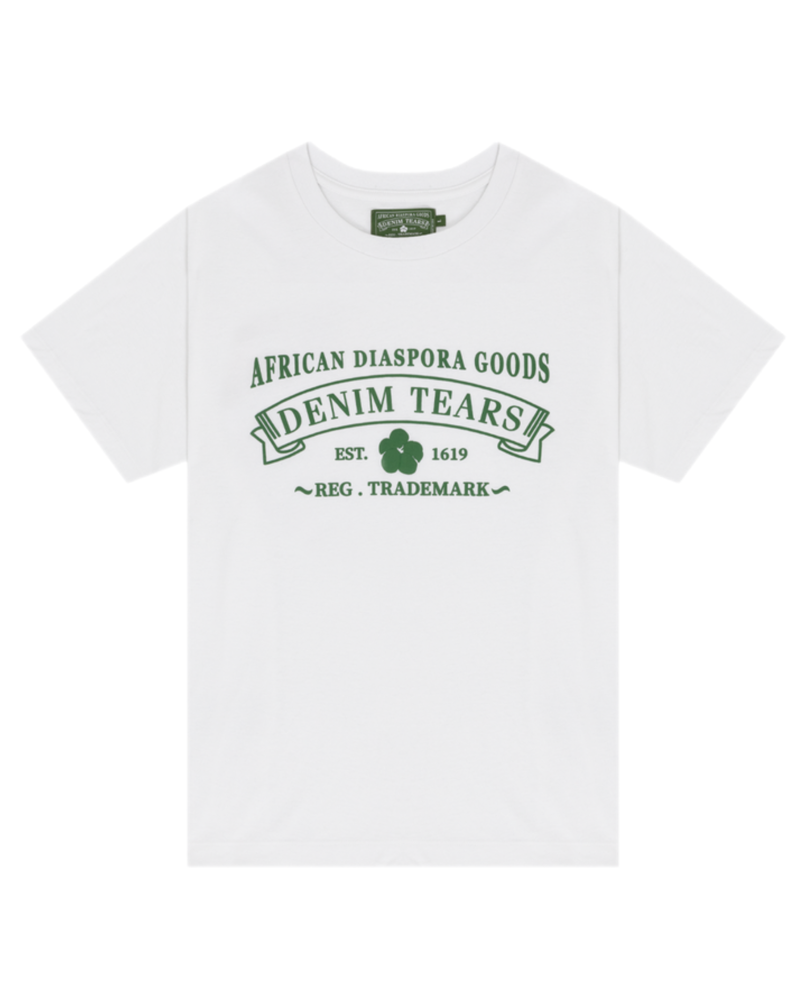Denim Tears ADG T-Shirt (Green on White)