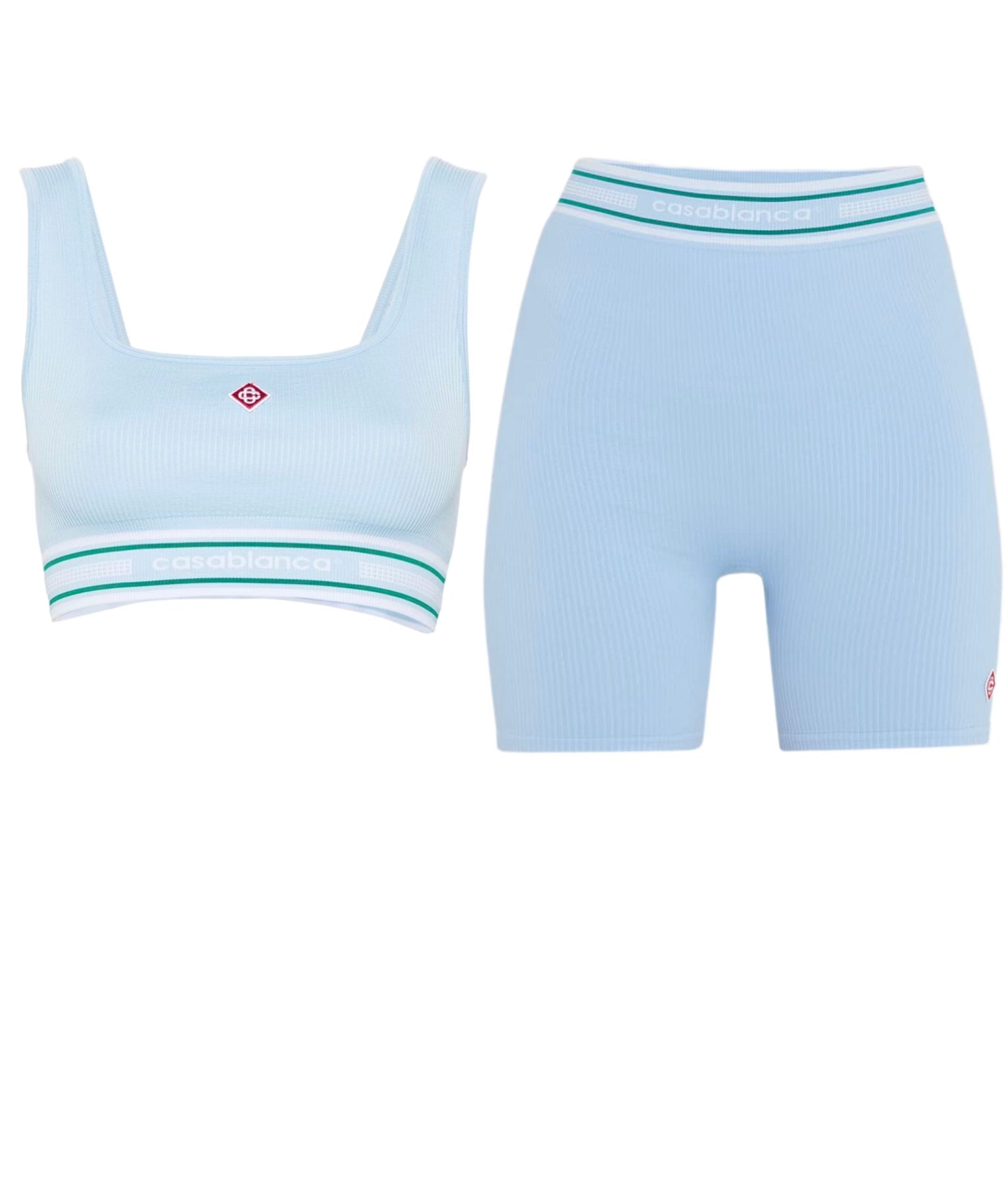 SET - Casablanca Top and Shorts (Blue)