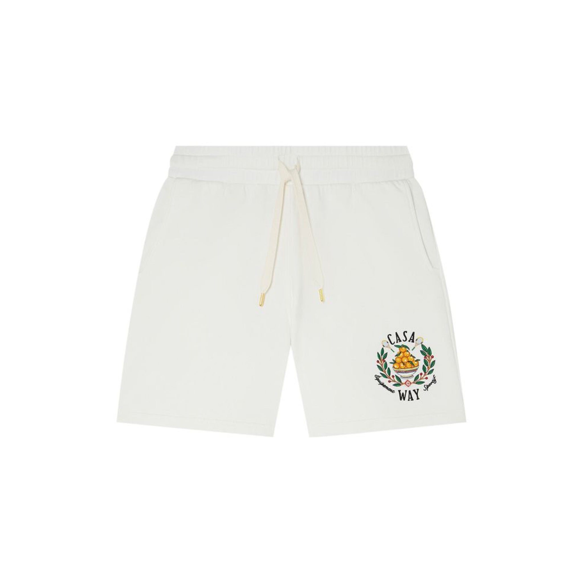 Casablanca Casa Way Oranges Shorts (White)