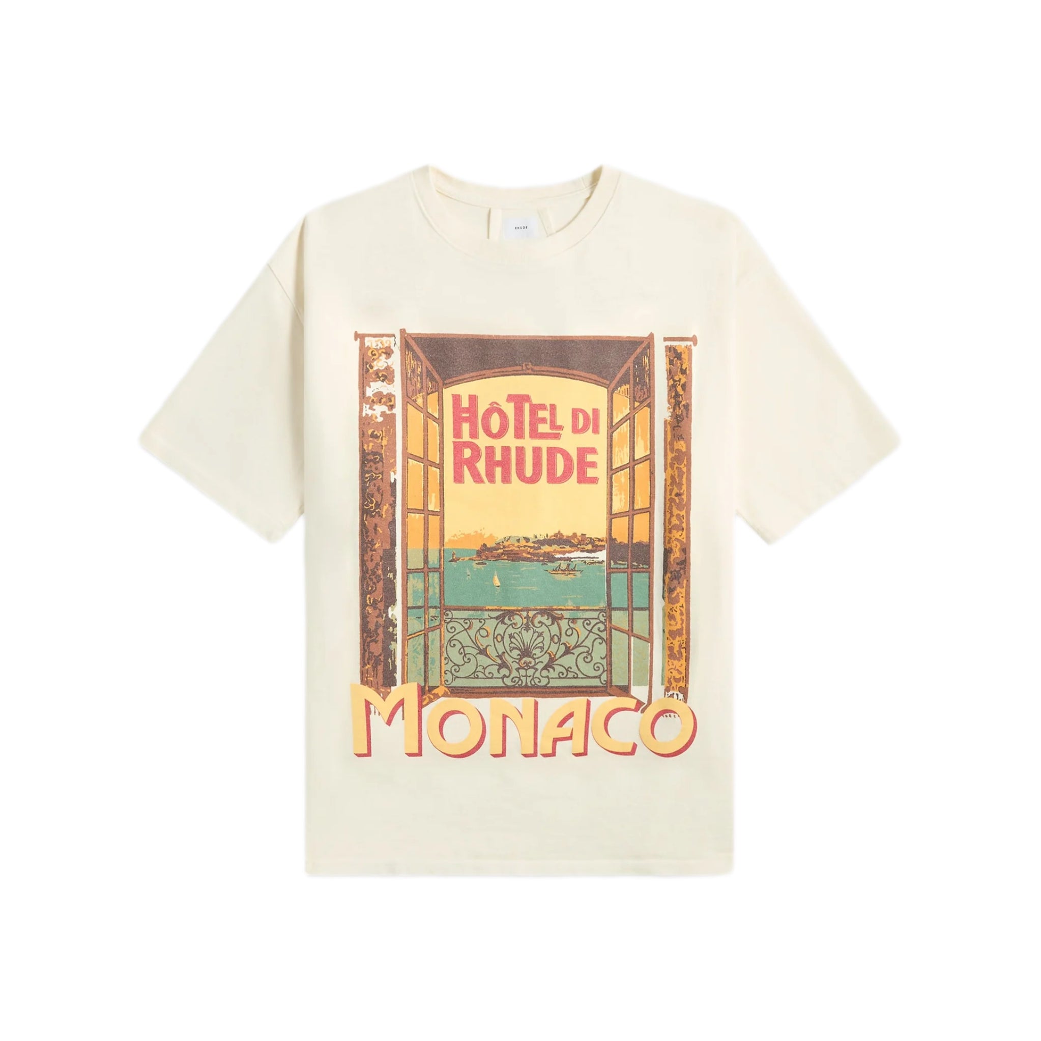 RHUDE "HOTEL DI RHUDE" TSHIRT - WHITE