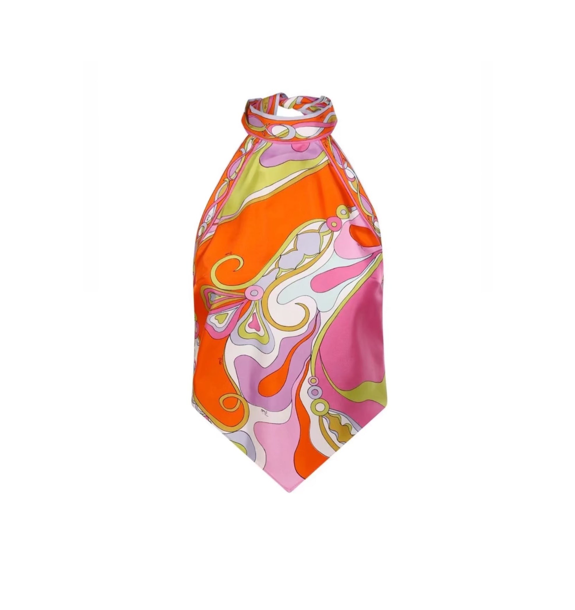 PUCCI HALTER (ORANGE/PINK)