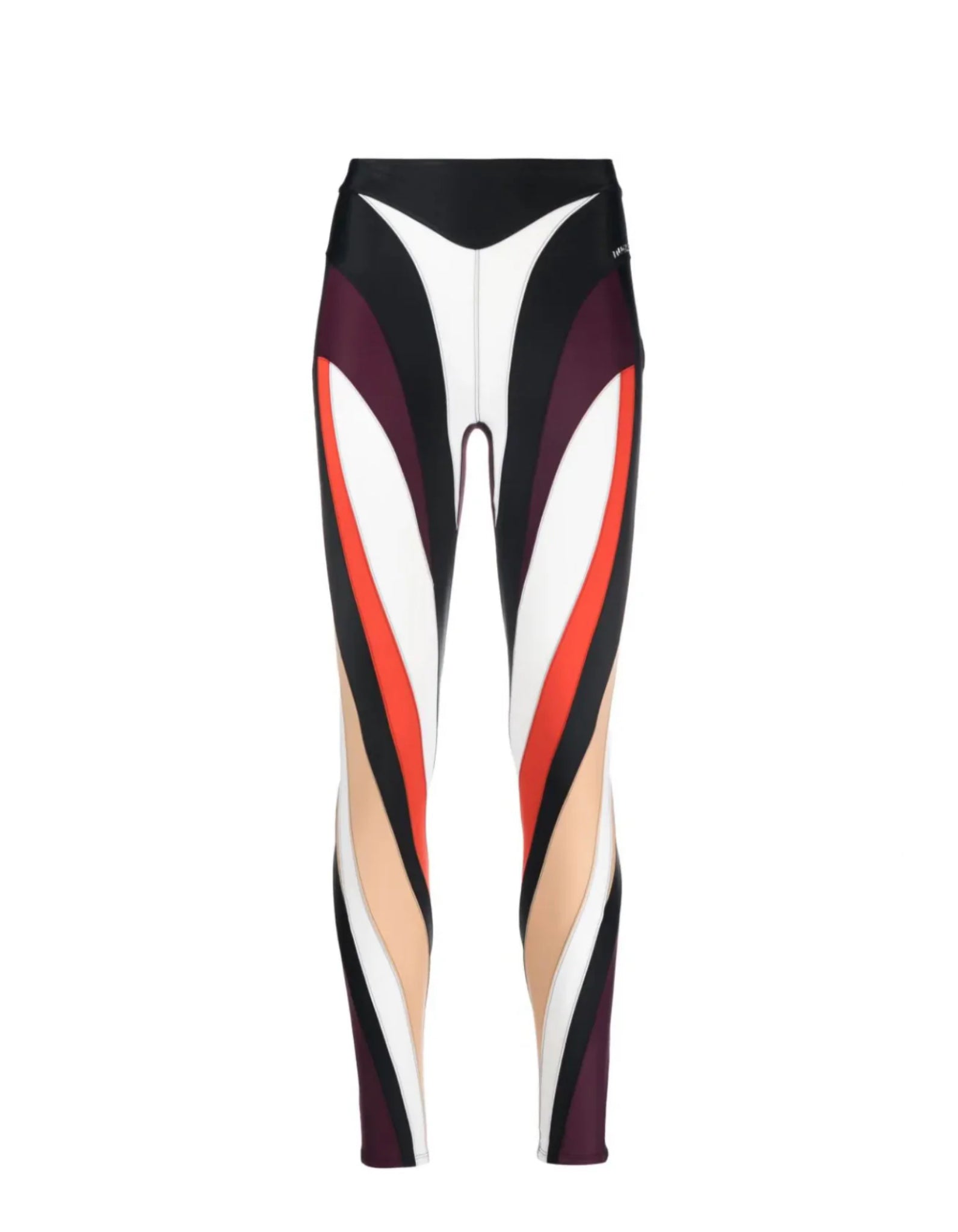 Mugler Leggings (White/Black/Nude)