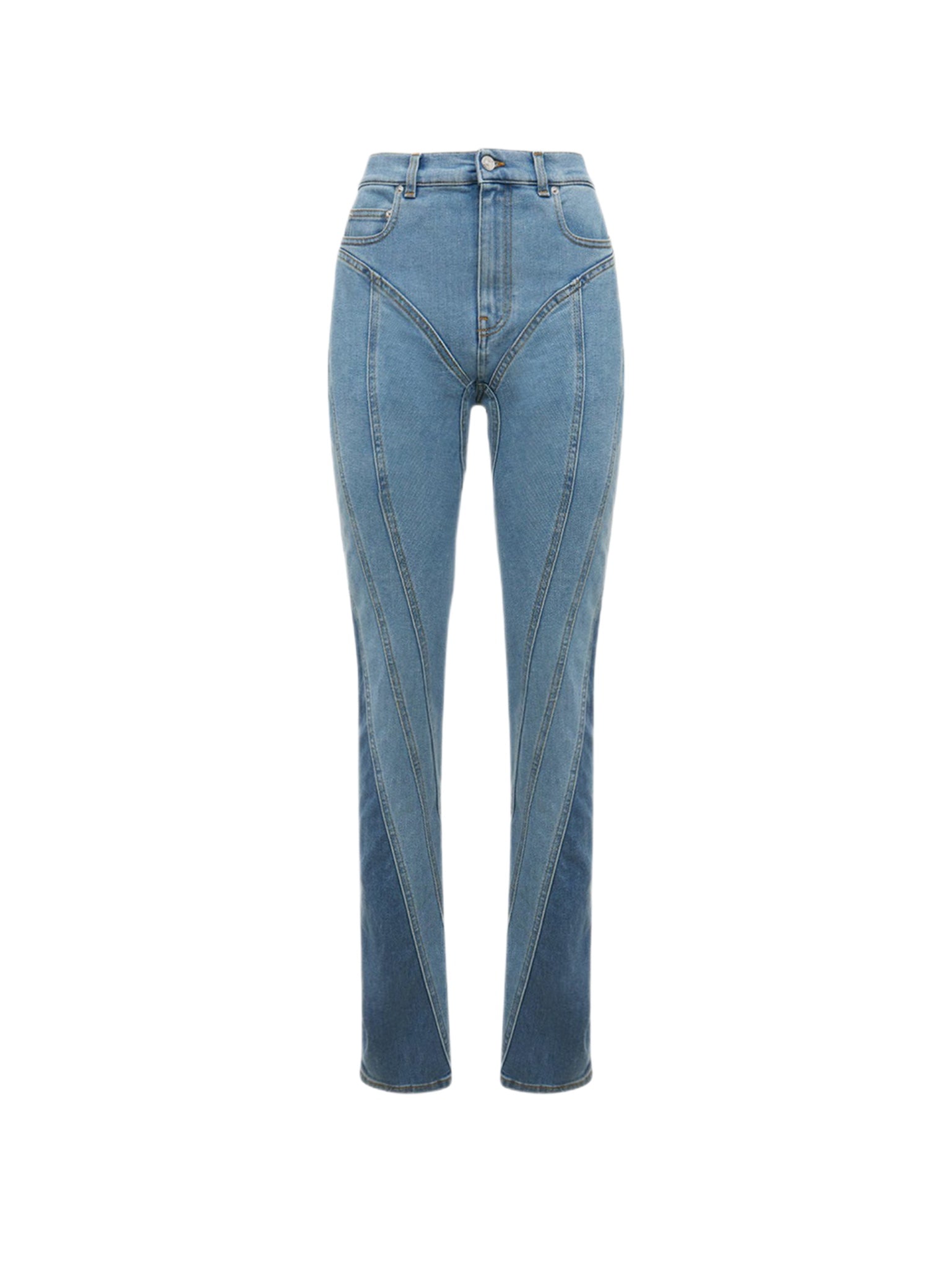 Mugler Jeans (Blue/Light Blue)