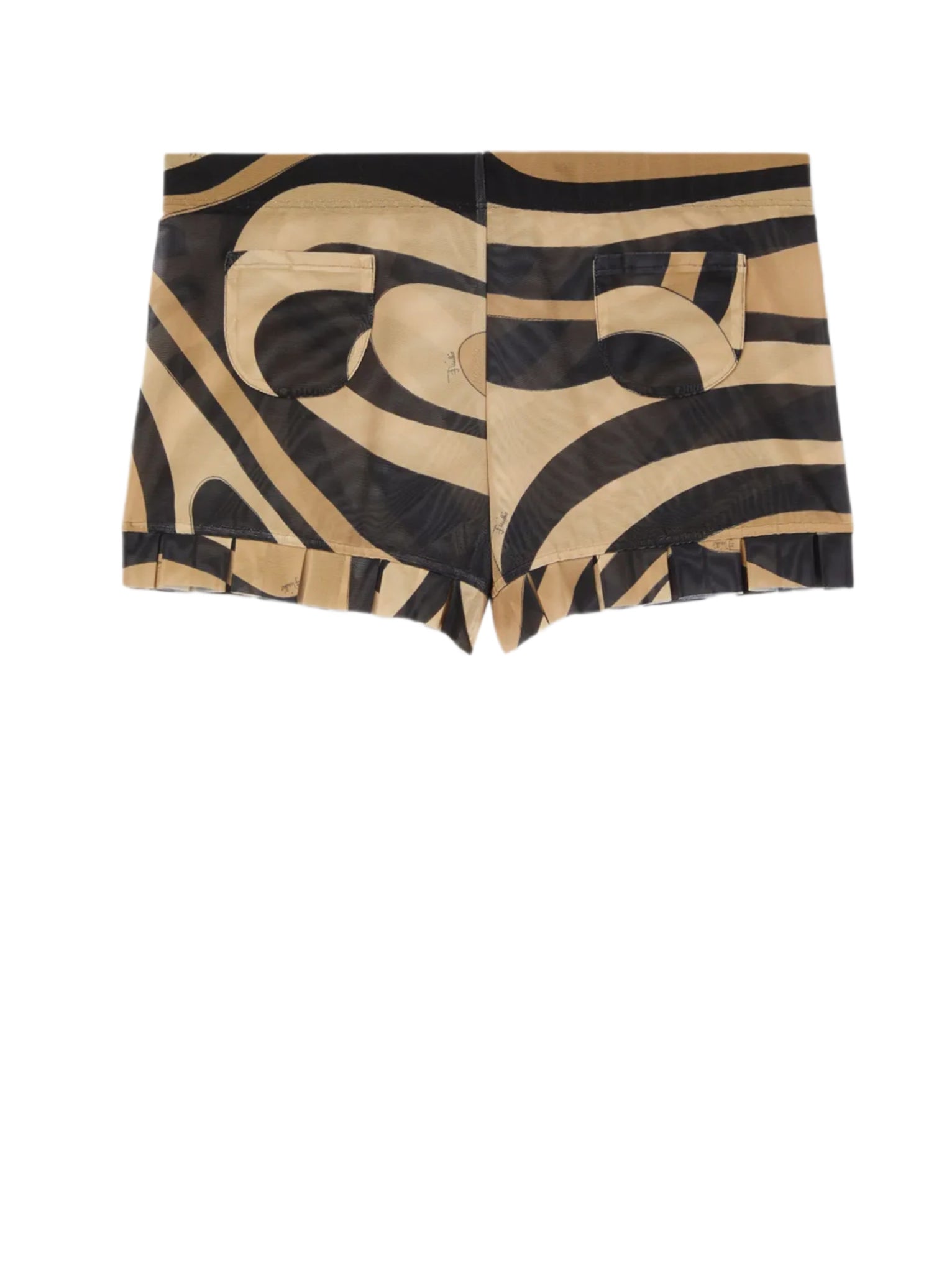 Pucci Shorts (Black/Brown)