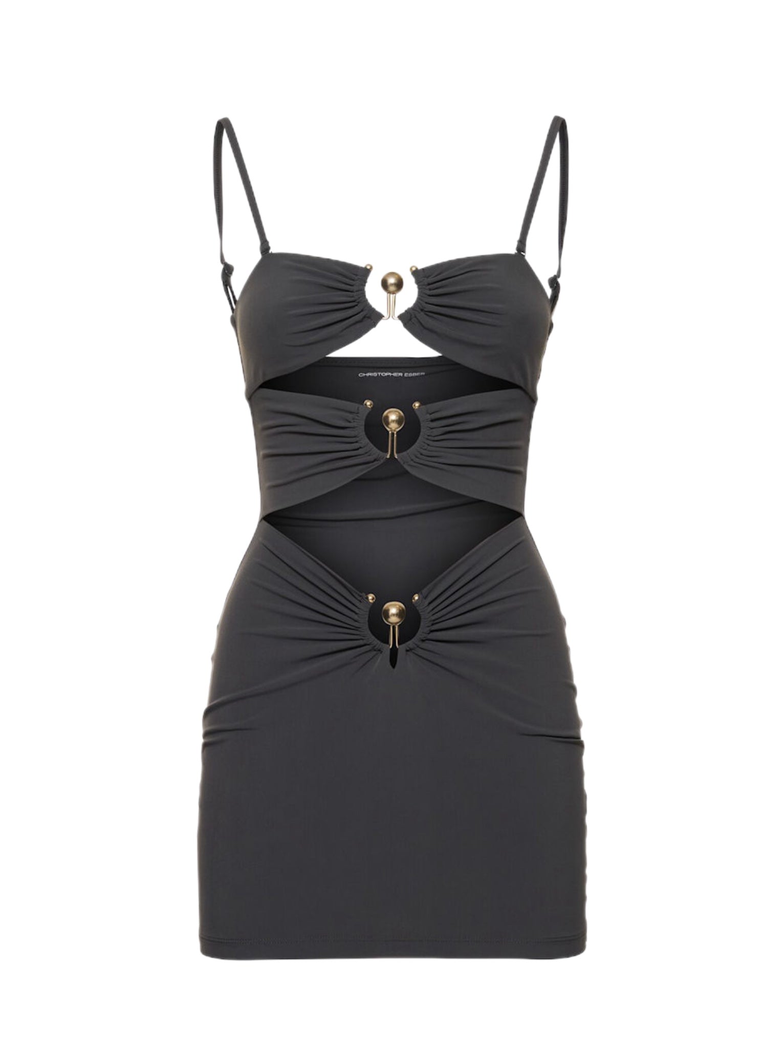 Christopher Esber Dress (Charcoal)
