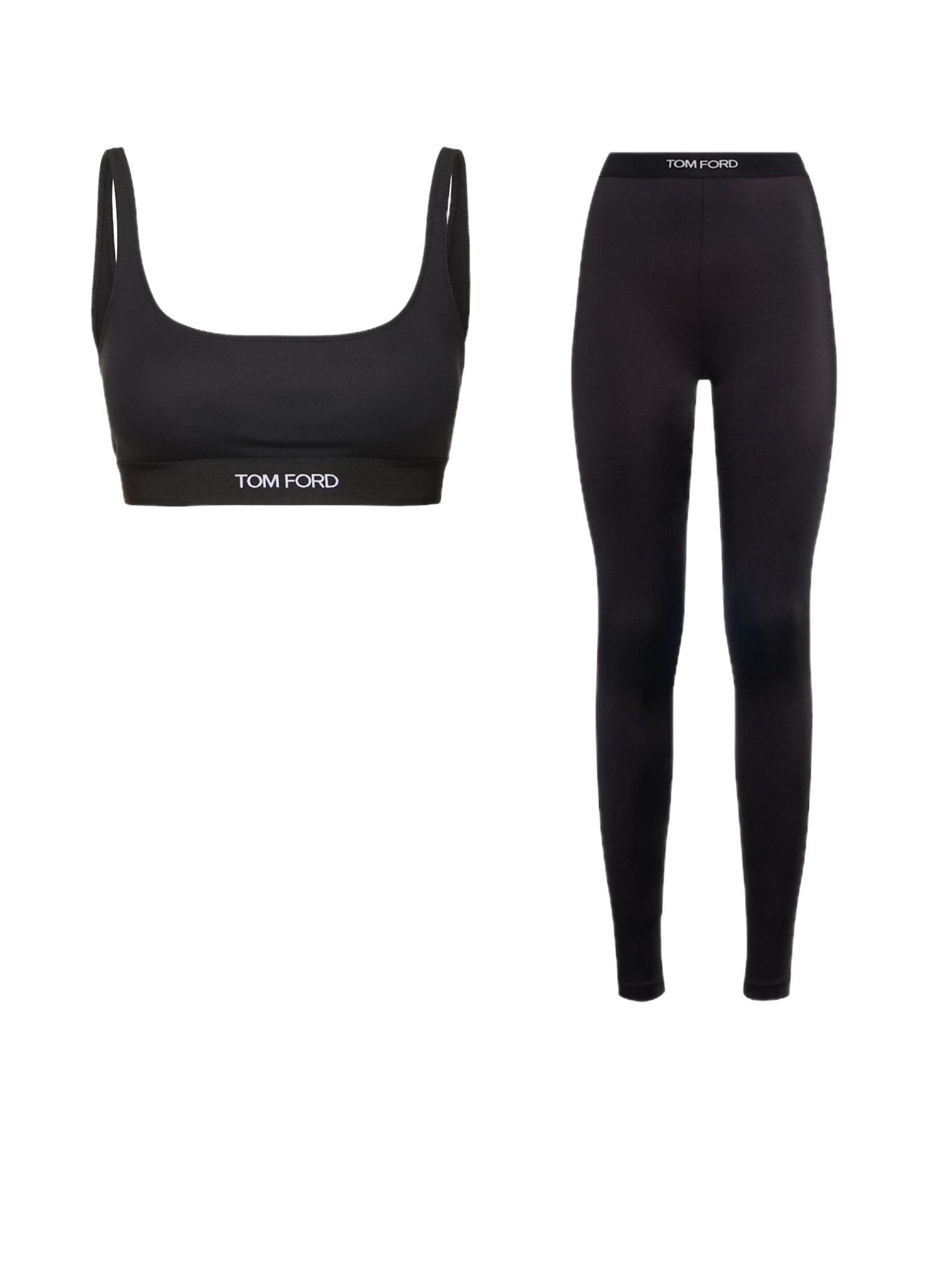 SET - Tom Ford Bra and Leggings (Black)