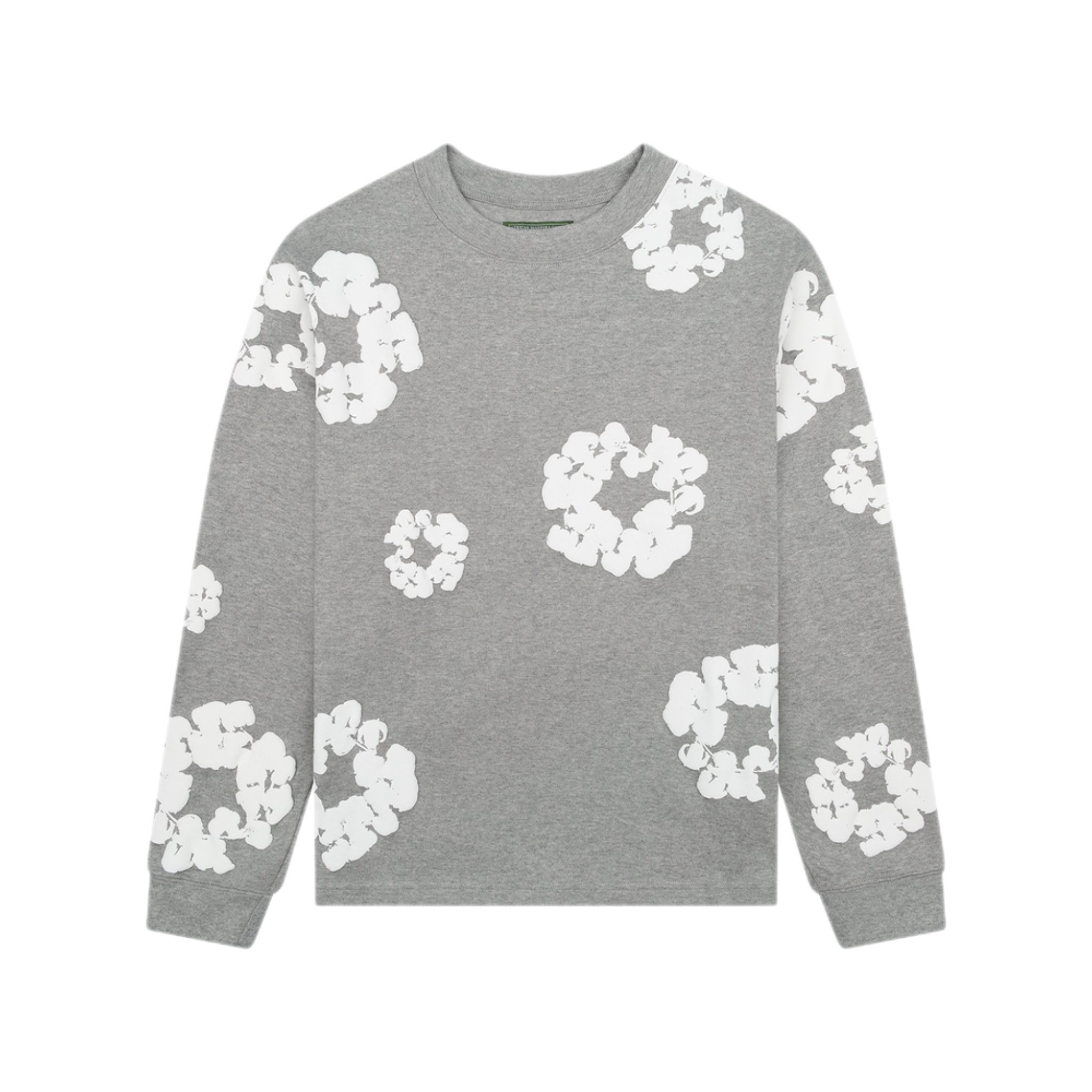 Denim Tears Cotton Wreath Crewneck (Grey)