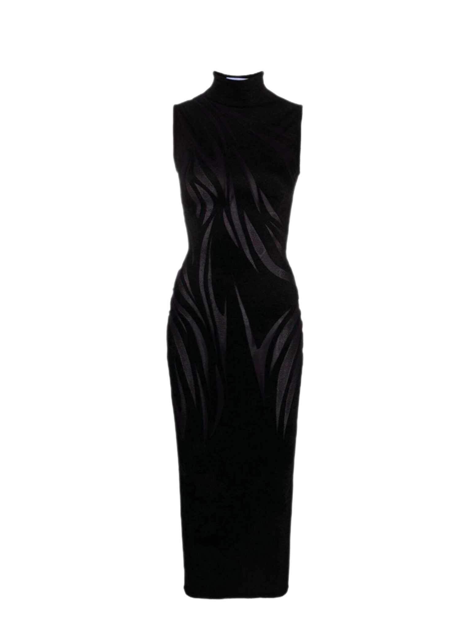 Mugler Sleeveless Dress (Black)